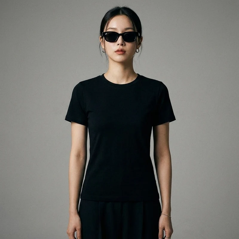 T-Shirt Manches Courtes Ajusté