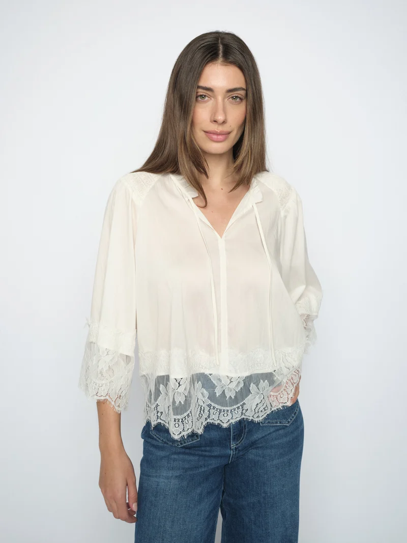 MMEisa Tess Lace Blouse