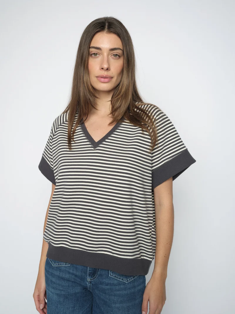 MMHolt Stripe Sweatshirt
