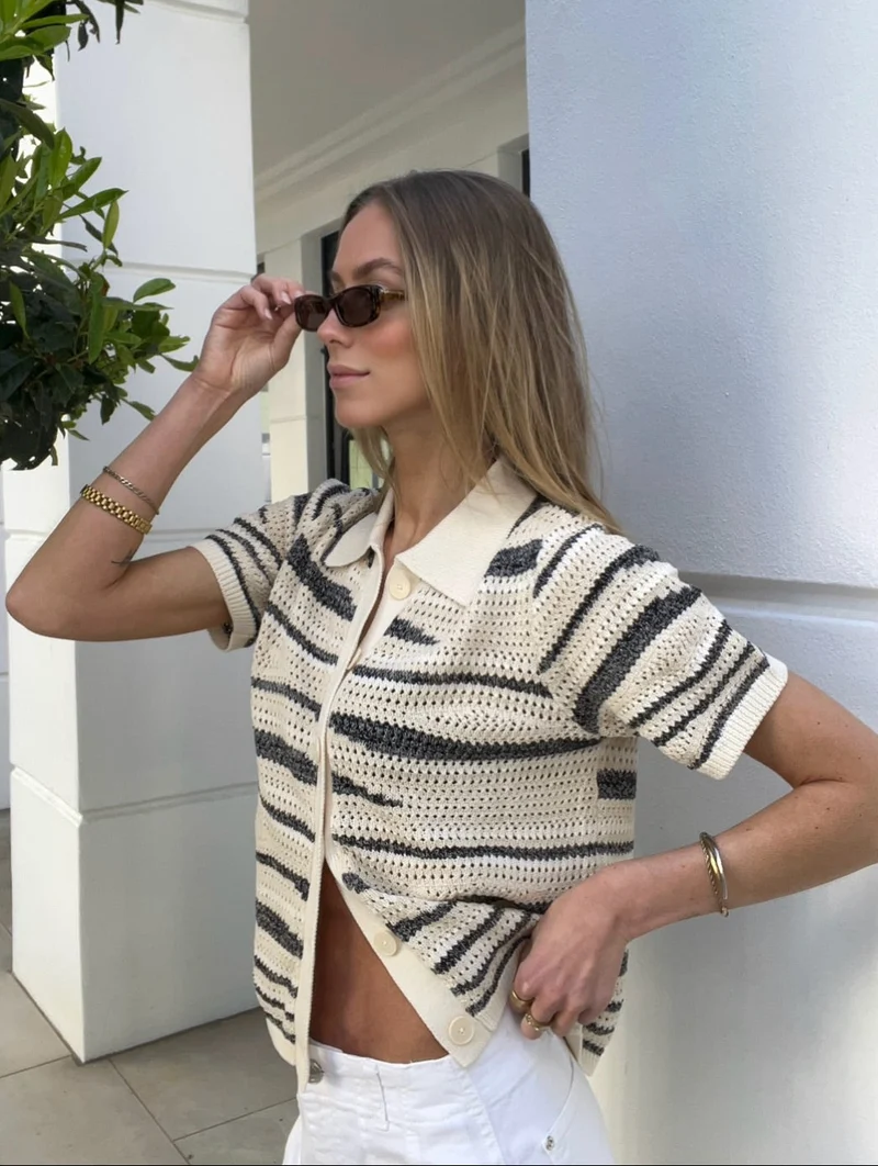 MMUne Wave Knit Cardigan
