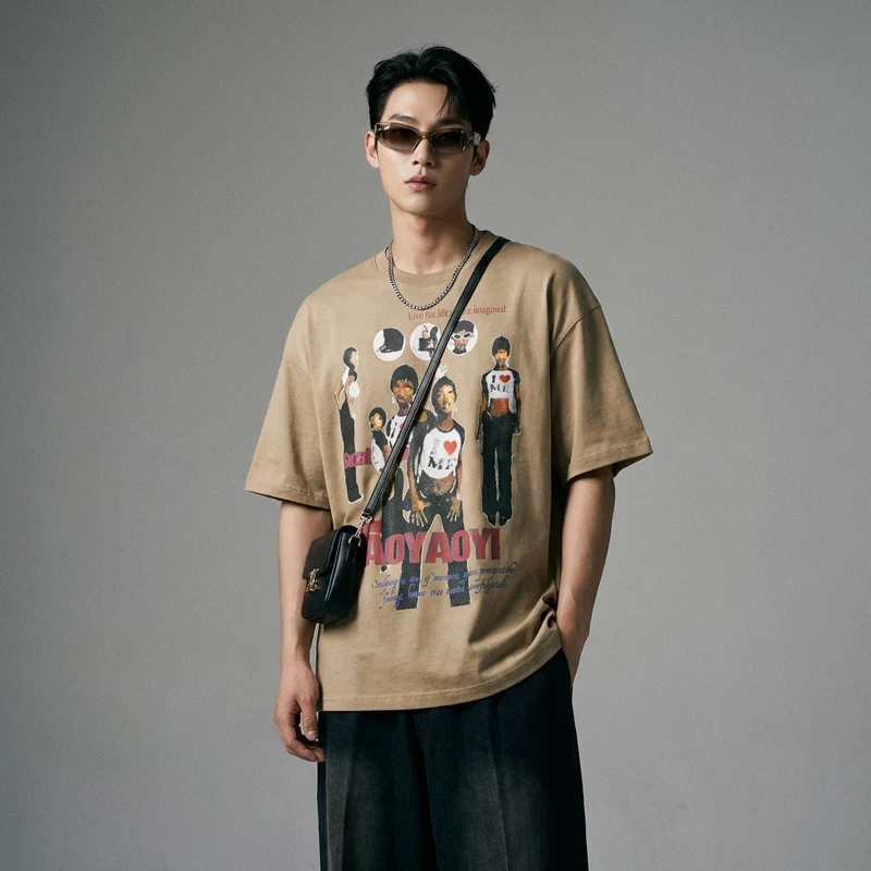T-Shirt Imprimé Oversize