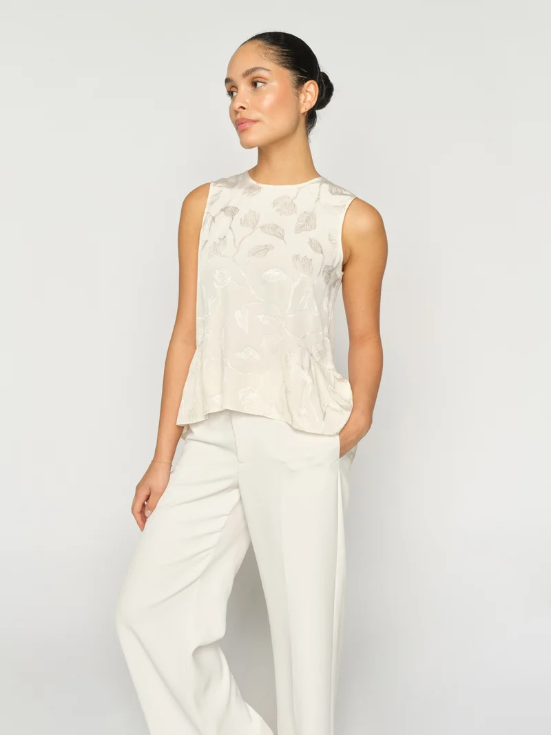 MMIxo Leaf Jacq Top