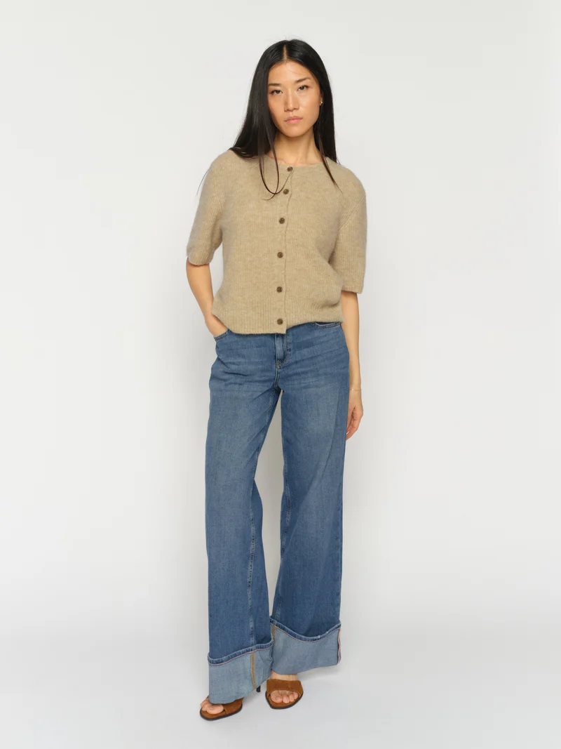 MMDara Turn-up Jeans