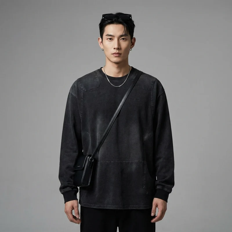 Sweat à Capuche Oversize Streetwear