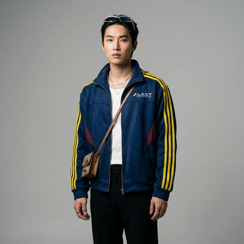 Veste Colorblock Streetwear