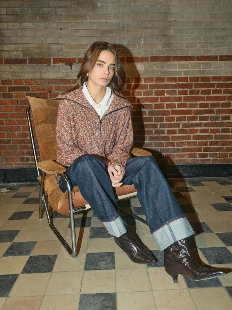 MMKelsey Highneck Knit