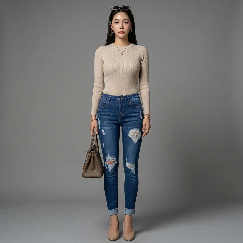 Jean Délavé Taille Haute