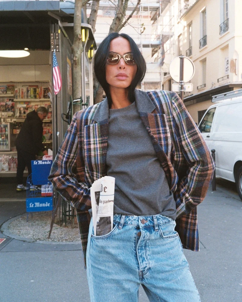 MMHBold Check Blazer