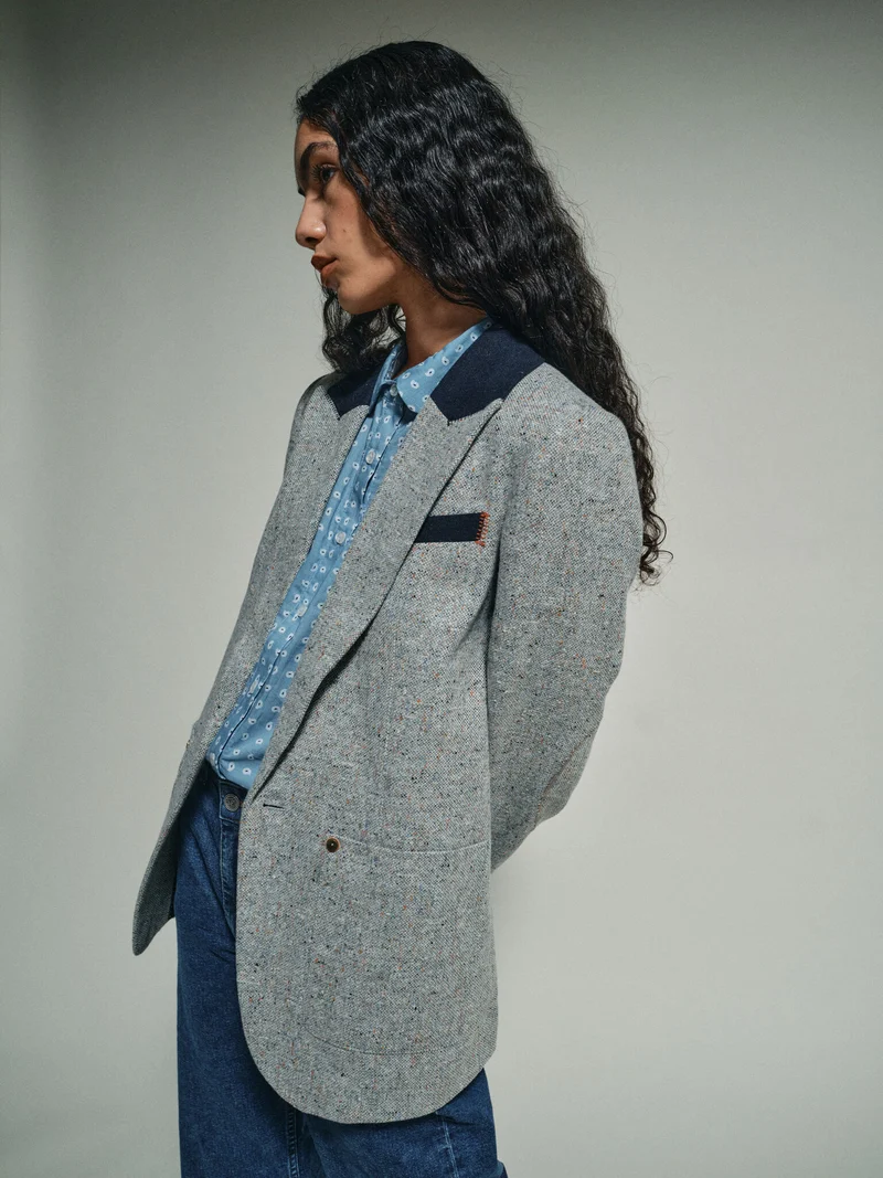 MMHBrave Tweed Blazer