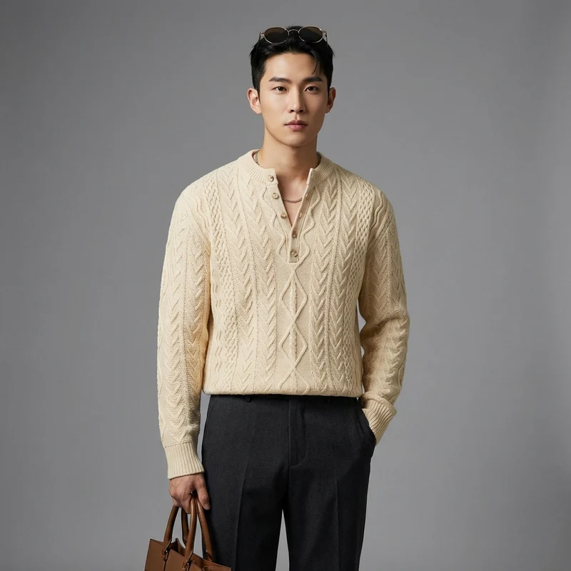 Pull Basique Col Rond