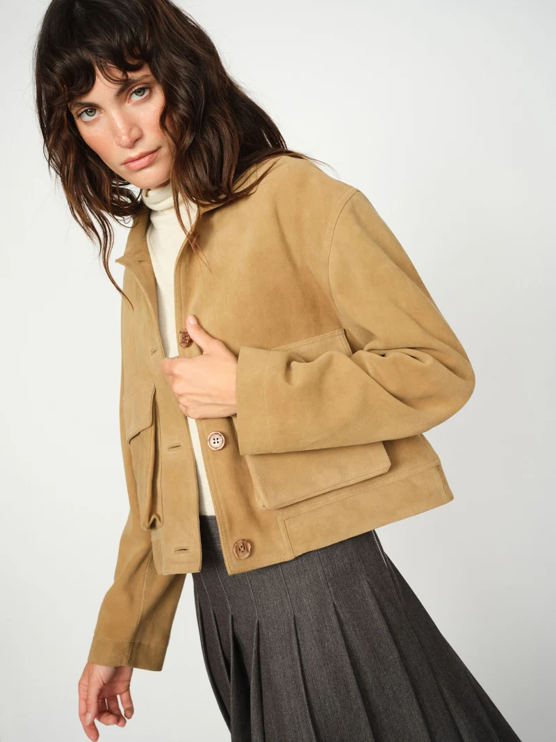 MMDorah Suede Jacket