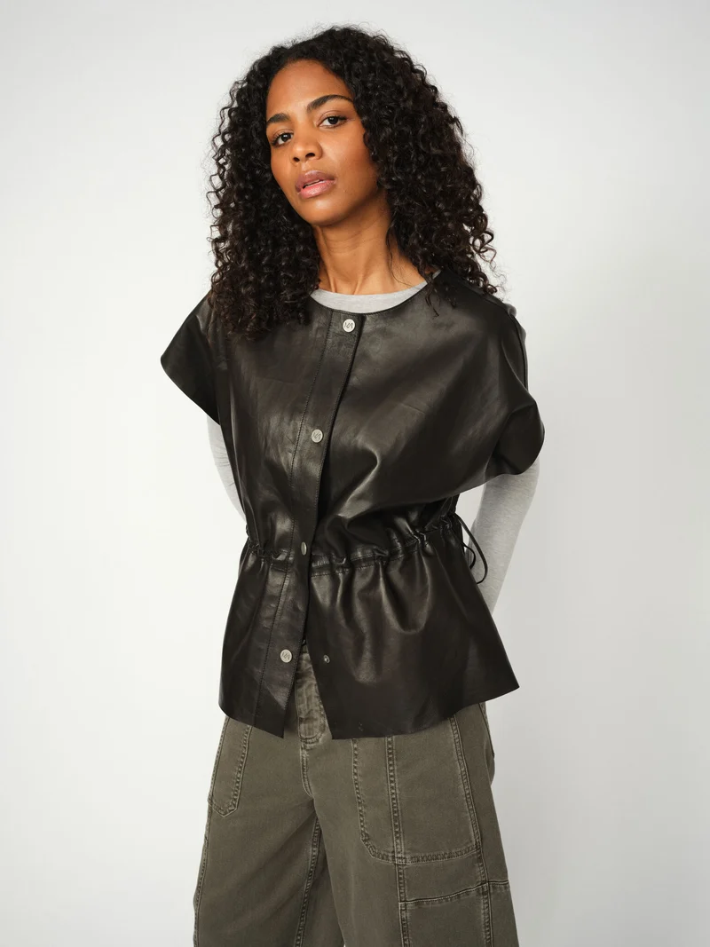MMAylin Leather Vest