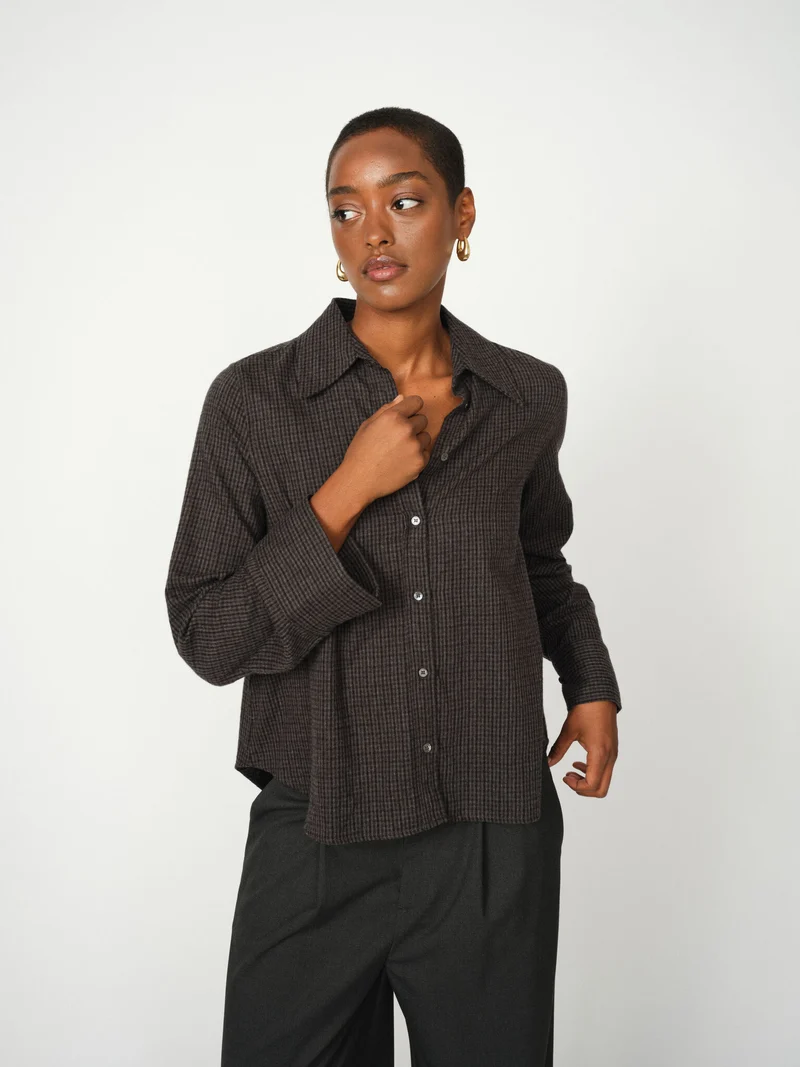 MMAyen Check Shirt