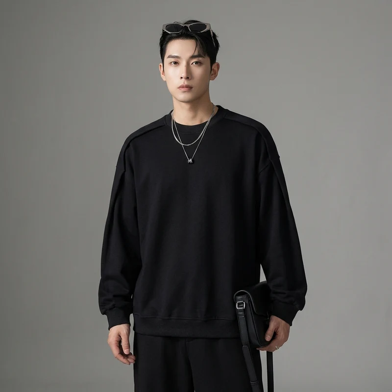 Sweatshirt Déstructuré Minimaliste