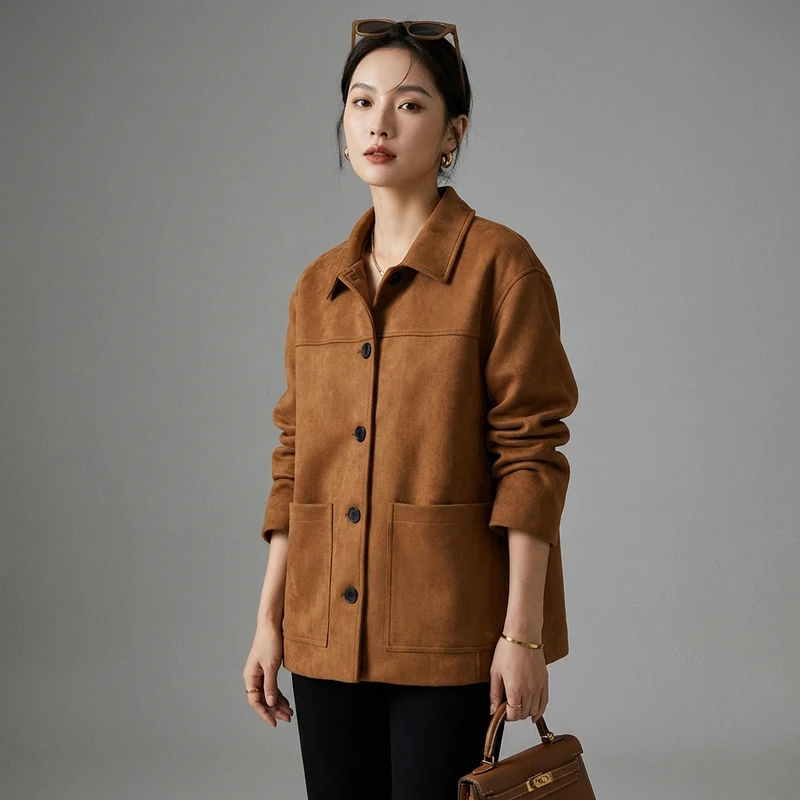 Veste Street Style Loose