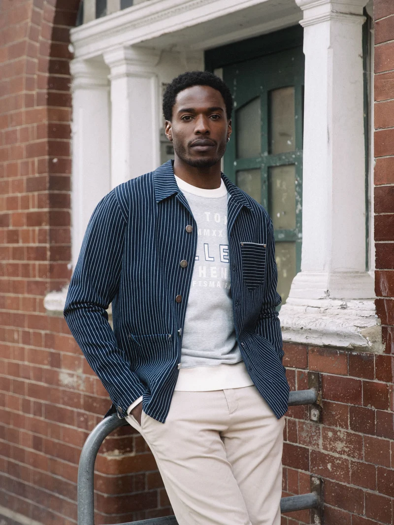 MMGMapham Stripe Denim Jacket