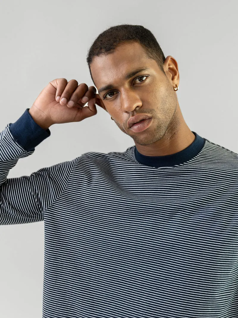 MMGHume Stripe LS Tee