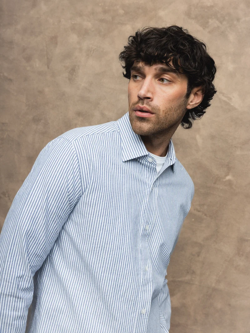 MMGMarco Oxford Stripe Shirt