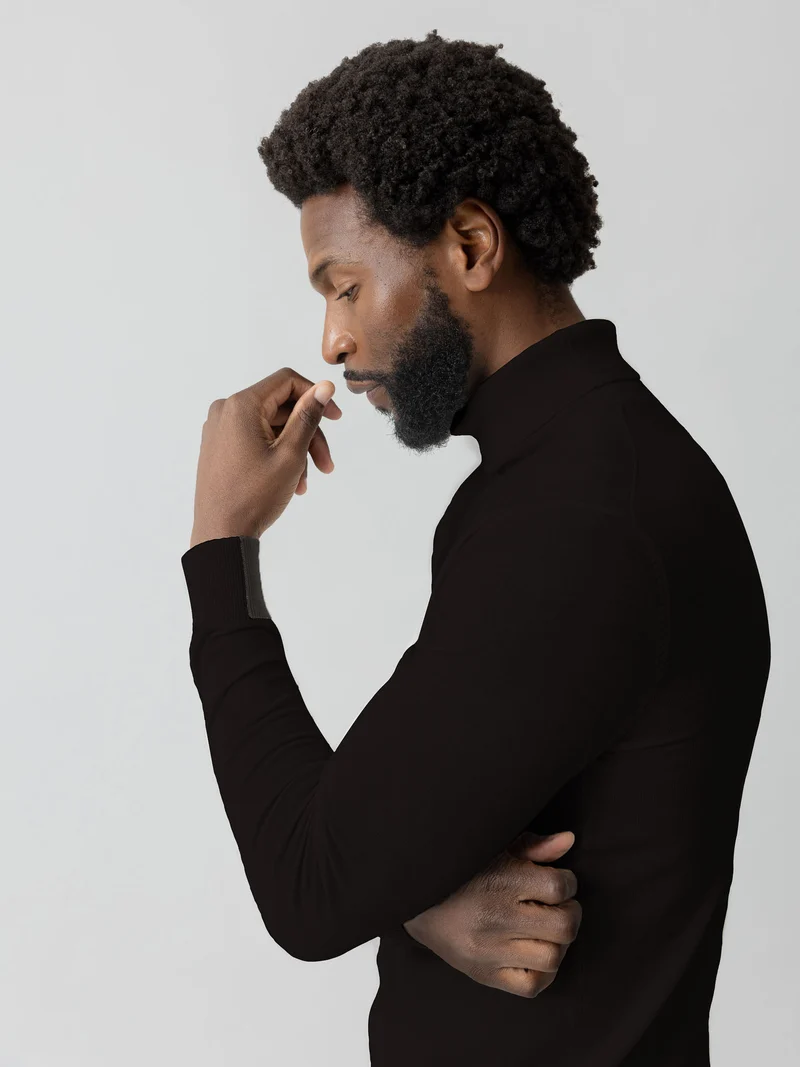 MMGAdam Soft Roll Neck Knit