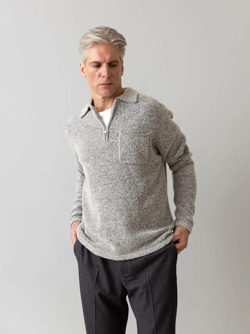 MMGRyan Soft Zip Polo Pullover