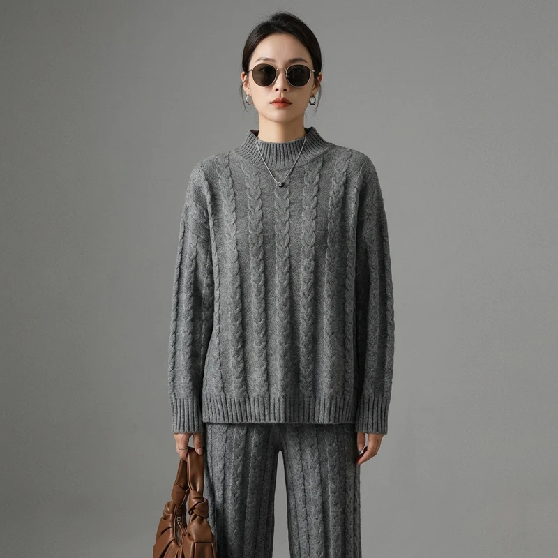 Ensemble Pull & Pantalon Large
