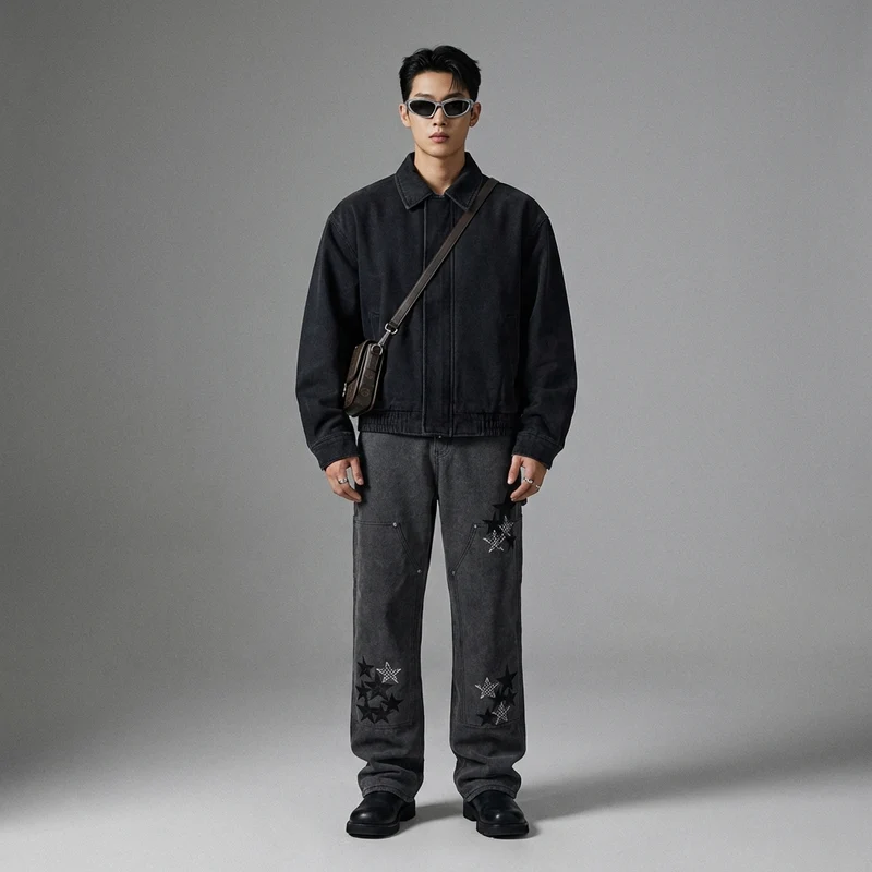 Jean Étoiles Streetwear