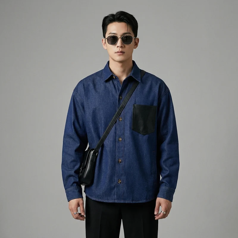 Chemise Denim Décontractée