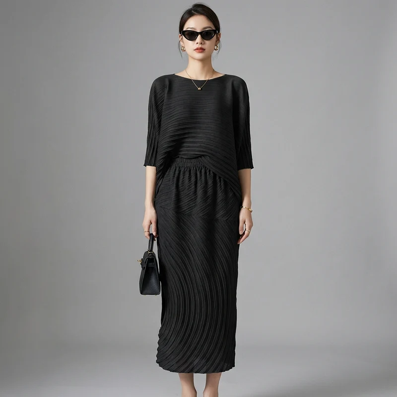 Ensemble Plissé Tendance