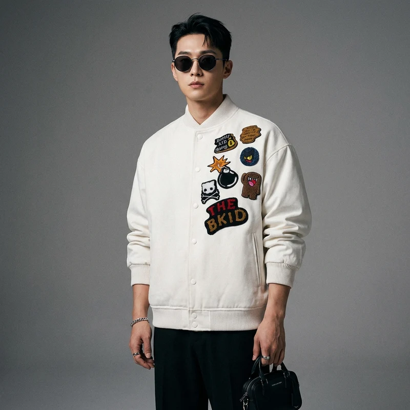 Veste Baseball Oversize