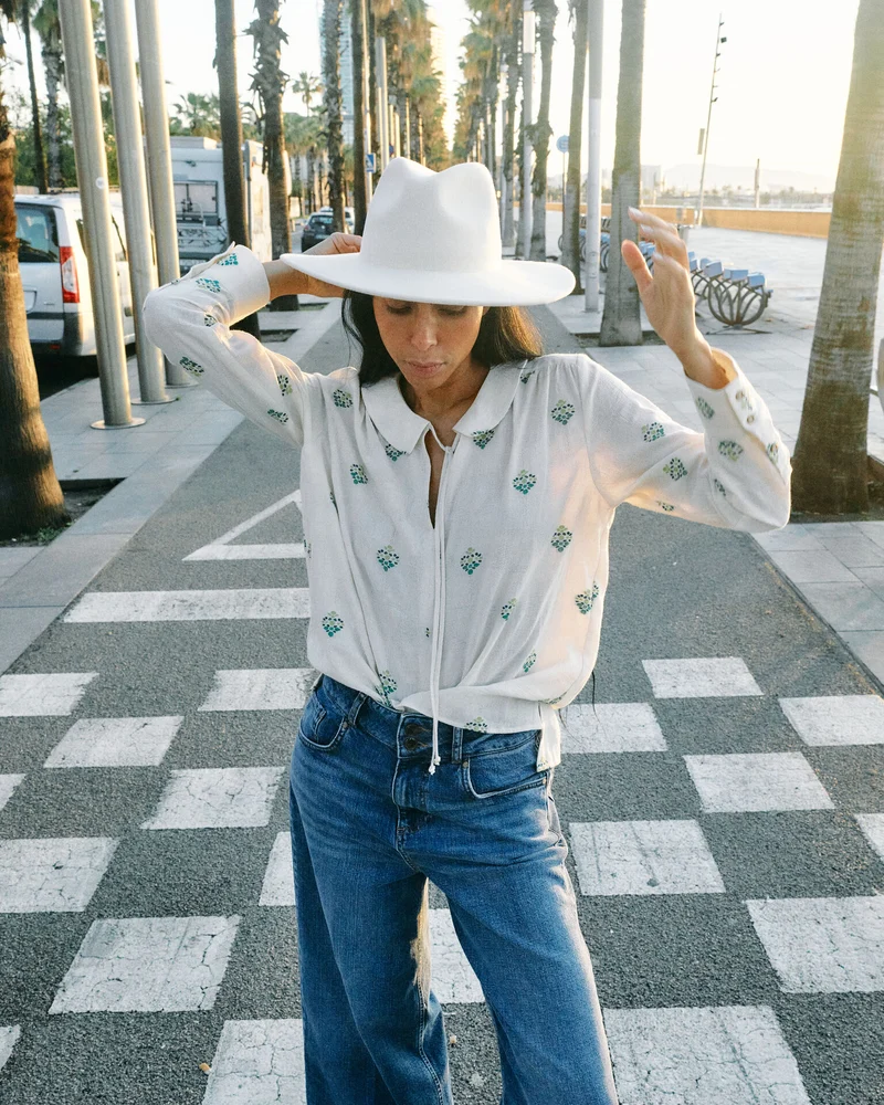 MMHLucky Leaf Blouse