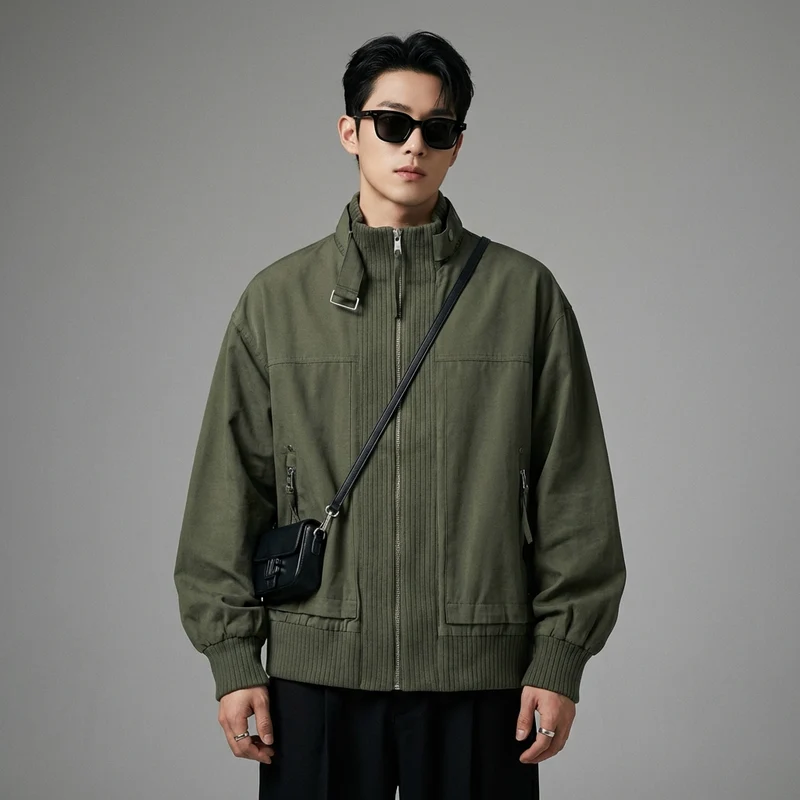 Veste Zippée Streetwear