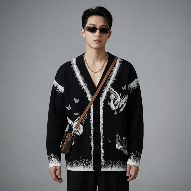 Cardigan Tricot Papillon