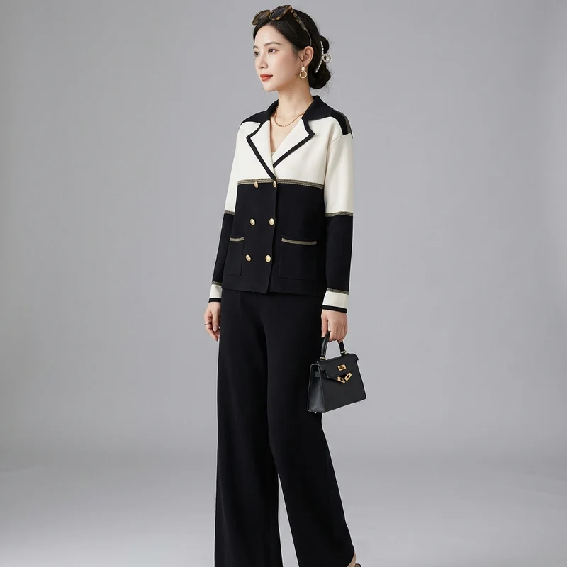 Ensemble Blazer & Pantalon Large