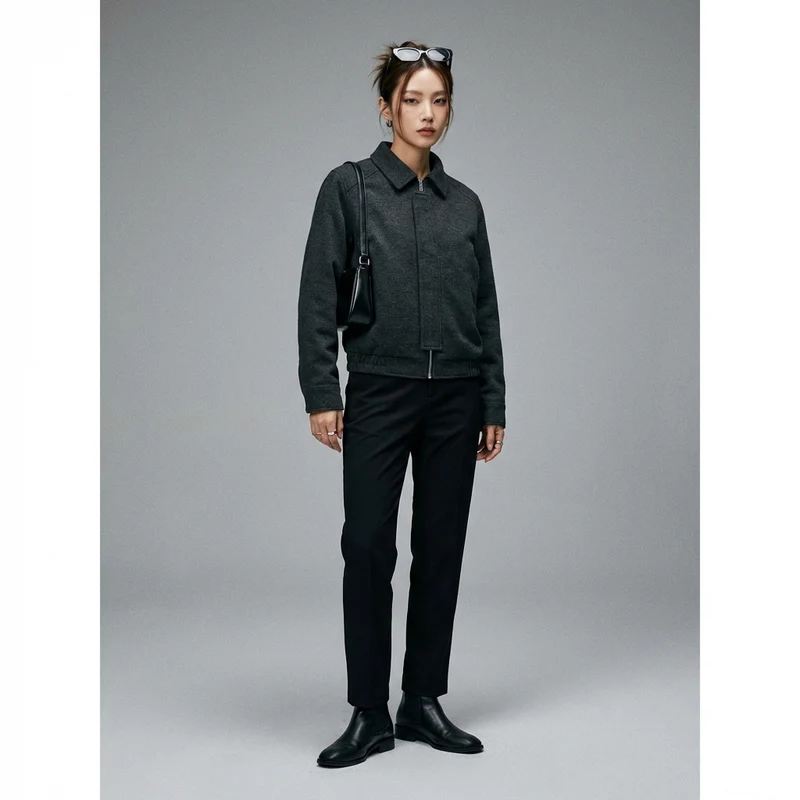 Veste Rétro Simple Polyvalente