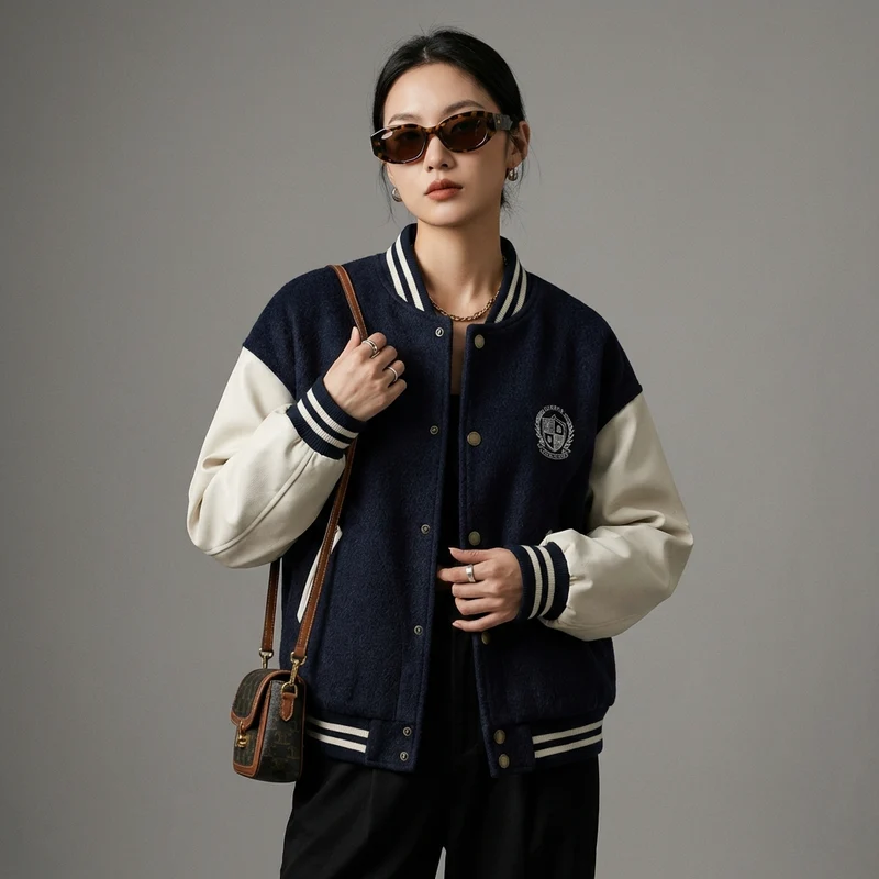 Veste Colorblock Streetwear