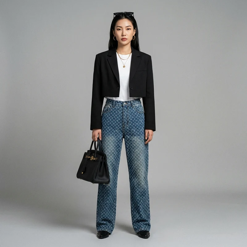 Jean Streetwear Évidé