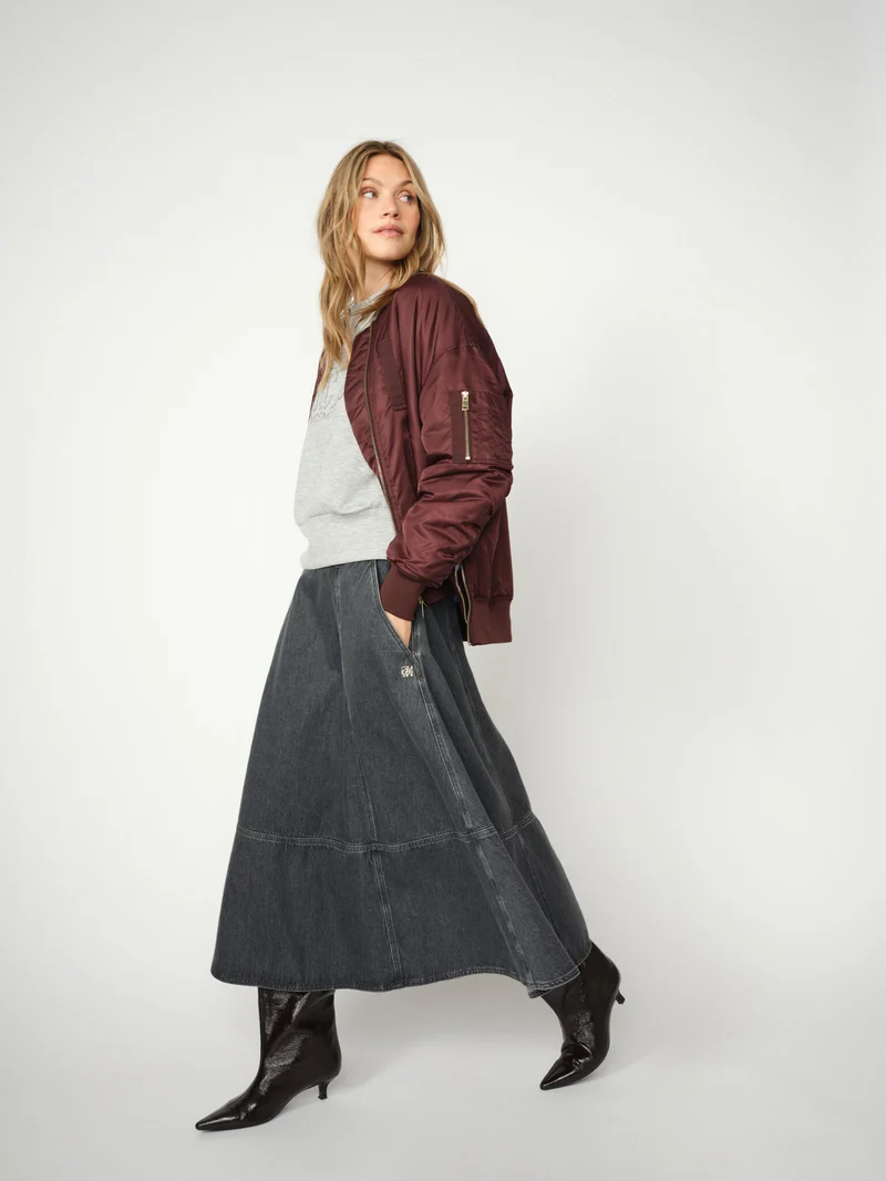 MMCynthia Denim A-skirt