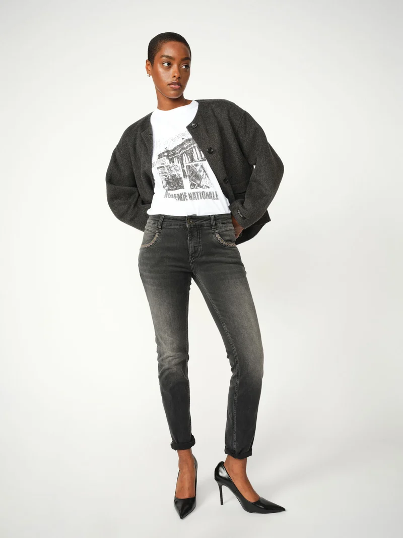 MMNaomi Perla Grigio Jeans