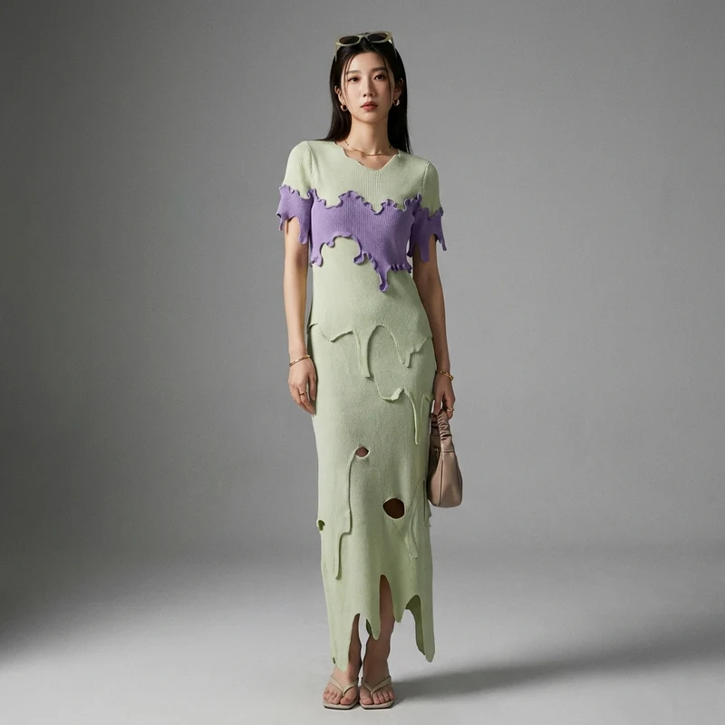 Ensemble Jupe et Haut Asymétrique
