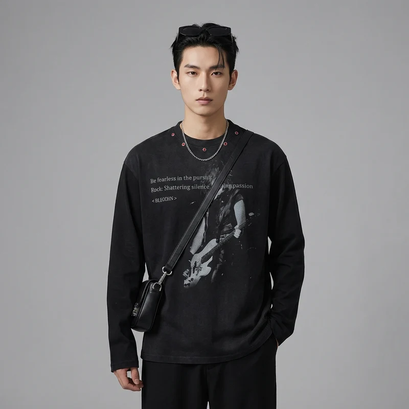 T-Shirt Oversize Imprimé Streetwear