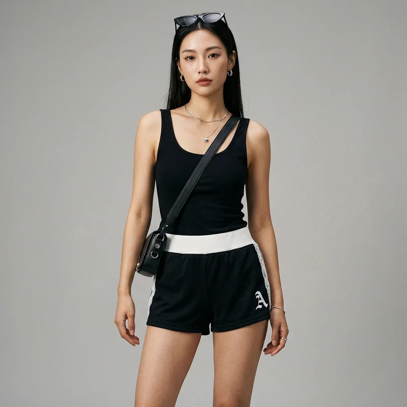Short Streetwear Taille Basse
