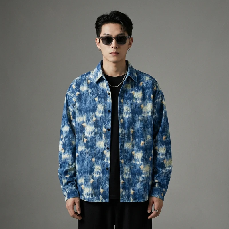 Chemise Florale Rétro