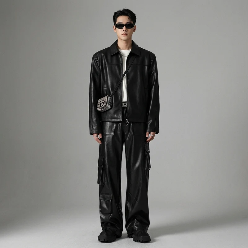 Pantalon Cargo Streetwear Multipoches