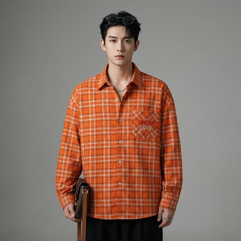 Chemise à Carreaux Oversize