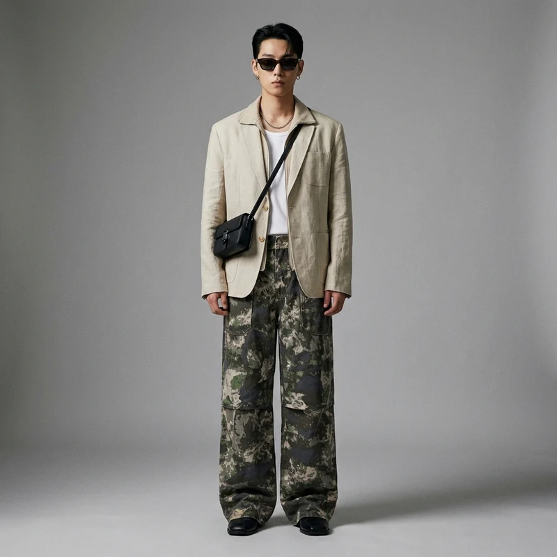 Jean Cargo Camouflage