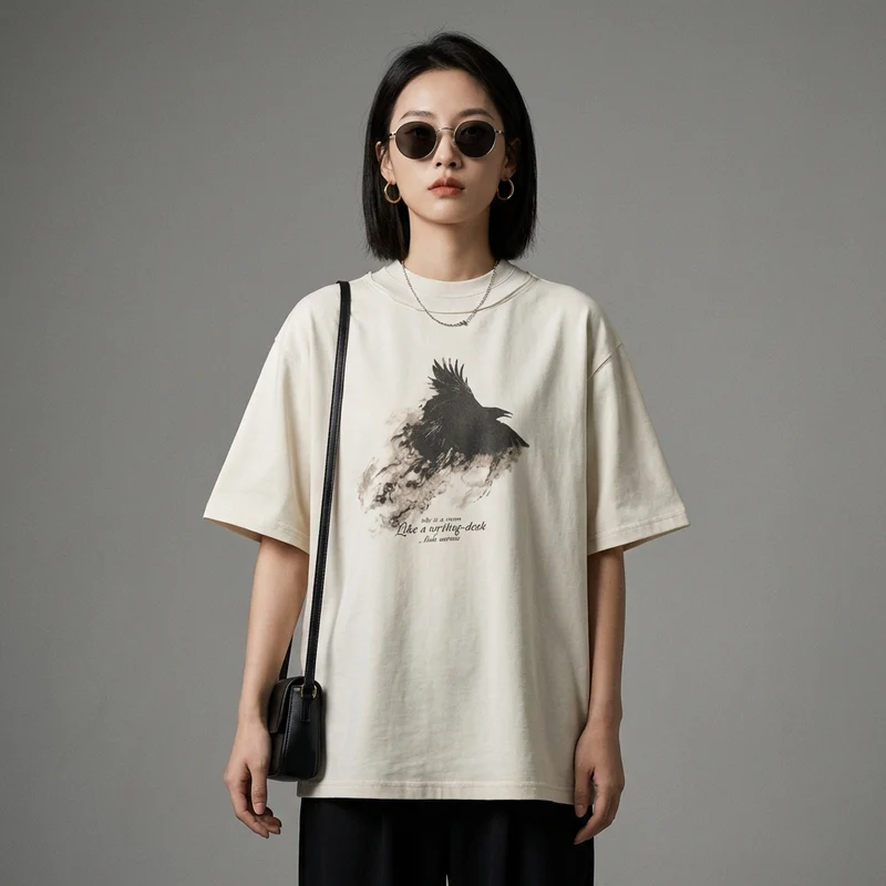 T-Shirt Oversize Imprimé