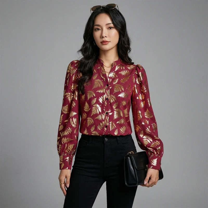 Chemise Imprimée Élégante