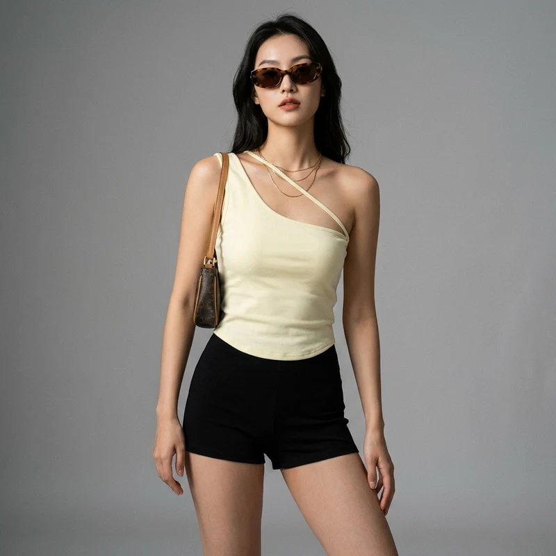 Débardeur Strapless Ajusté