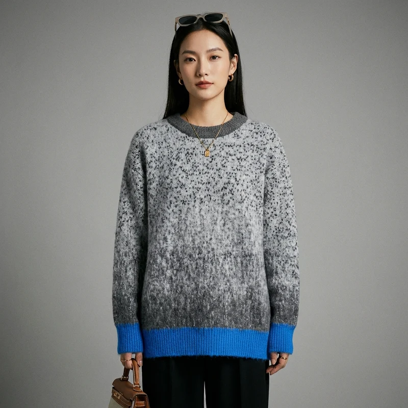 Pull Oversize Dégradé