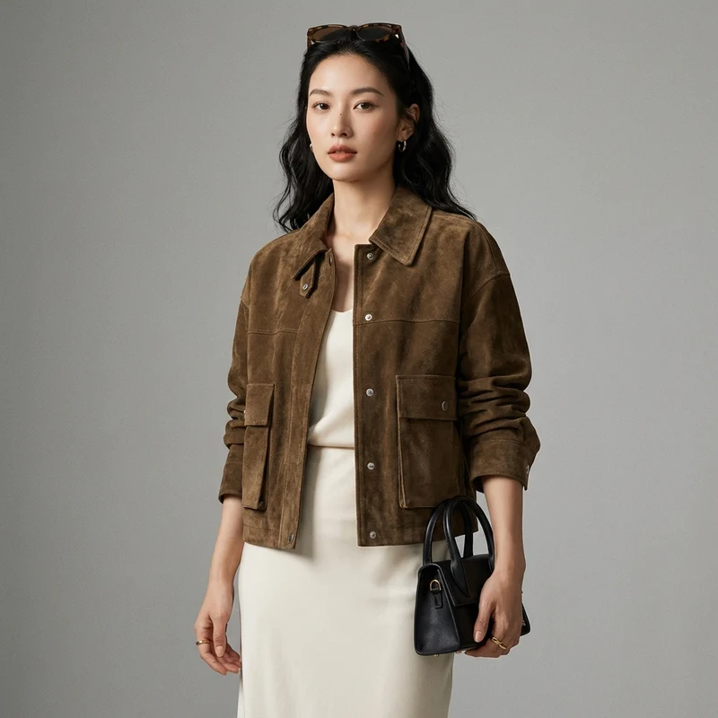 Veste Chemise Col Revers